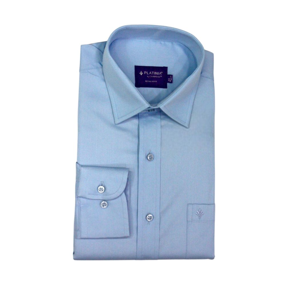 Platinia by Cambridge - Formal Shirts - Full Sleeves - Slim Fit - Essential 42