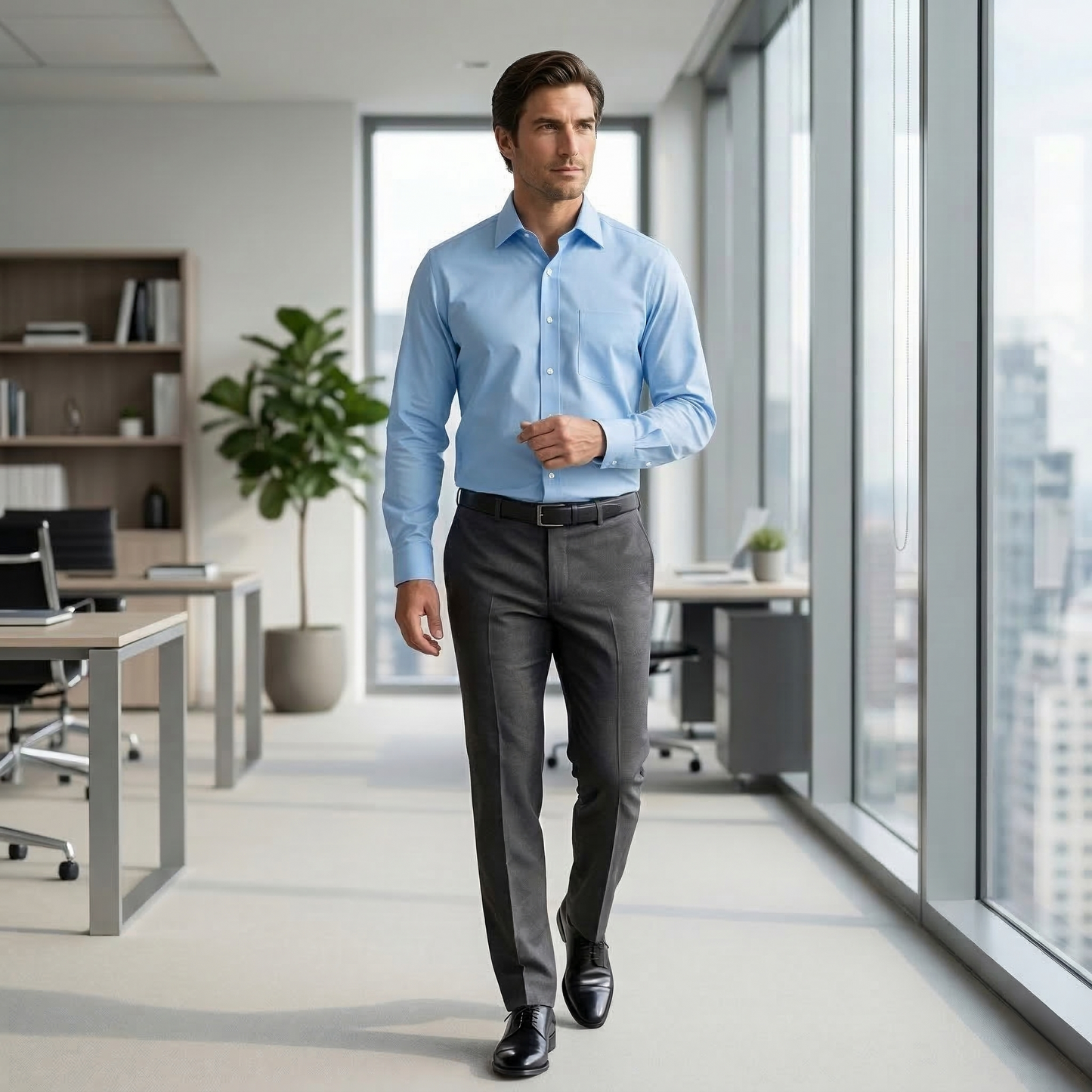 Cambridge Cotton - Formal Shirts_Full Sleeves (ESSEN20)