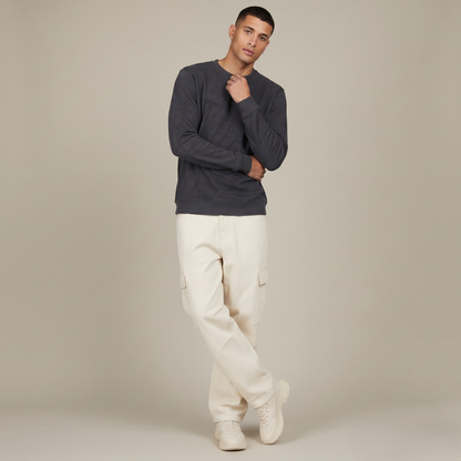 Premium Men's Organic Cotton Winter Sweatshirt (TSSJ13RN & TSSJ01)