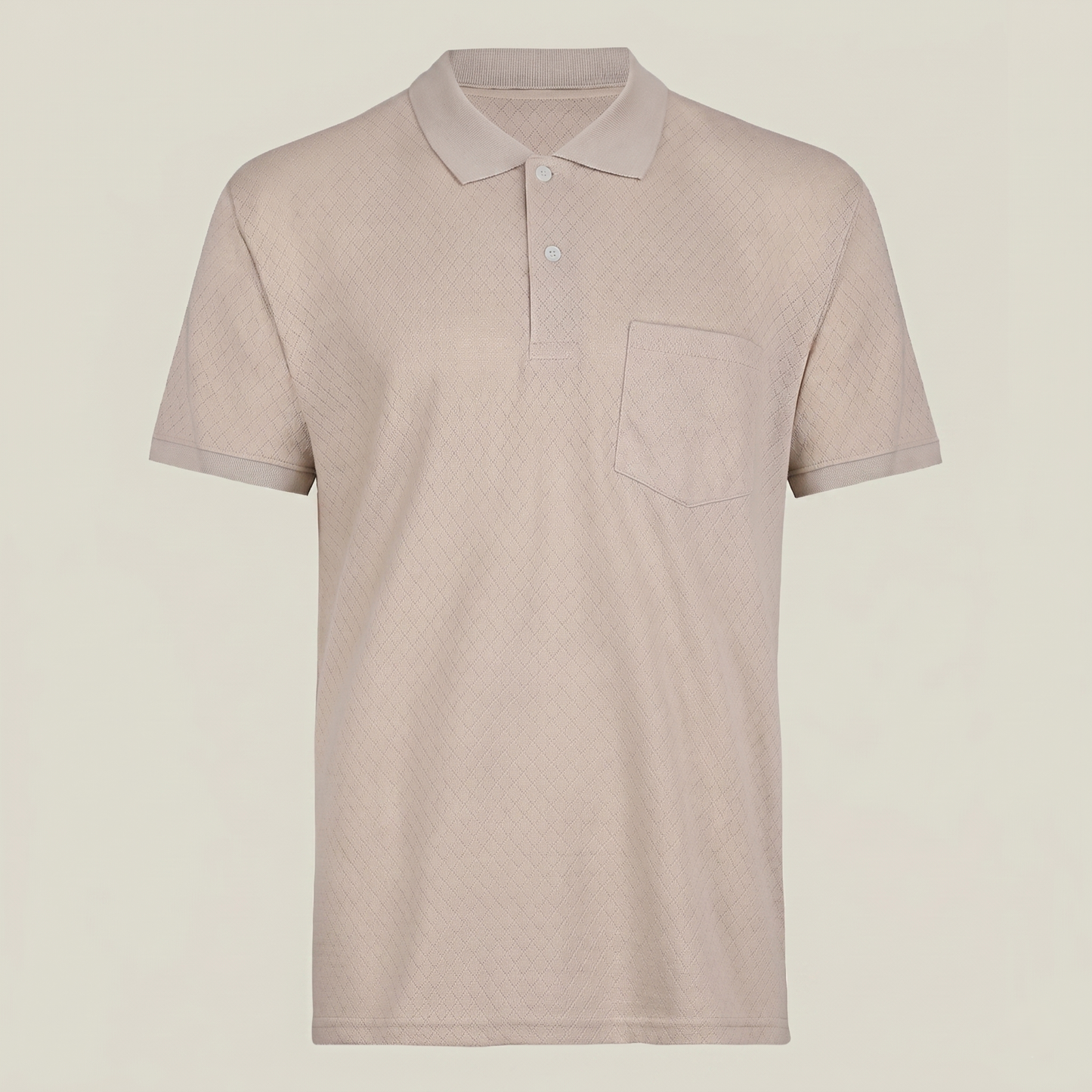 Premium Jacquard Knit Pocket Polo T-shirt (TSSJ115)