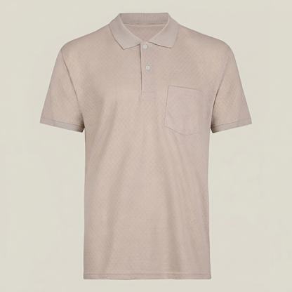 Premium Jacquard Knit Pocket Polo T-shirt (TSSJ115)