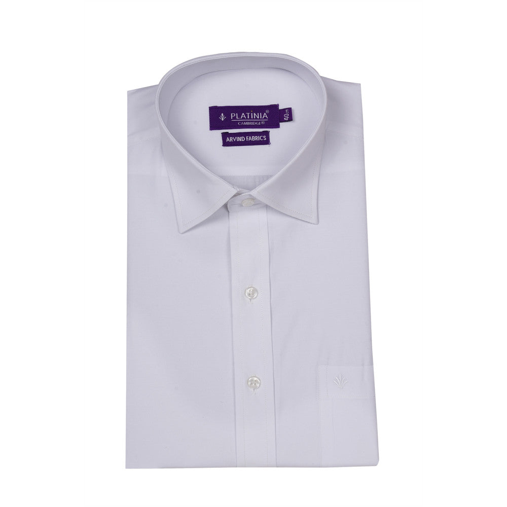 Platinia by Cambridge - Formal Shirts - Full Sleeves - Slim Fit - Essential 46