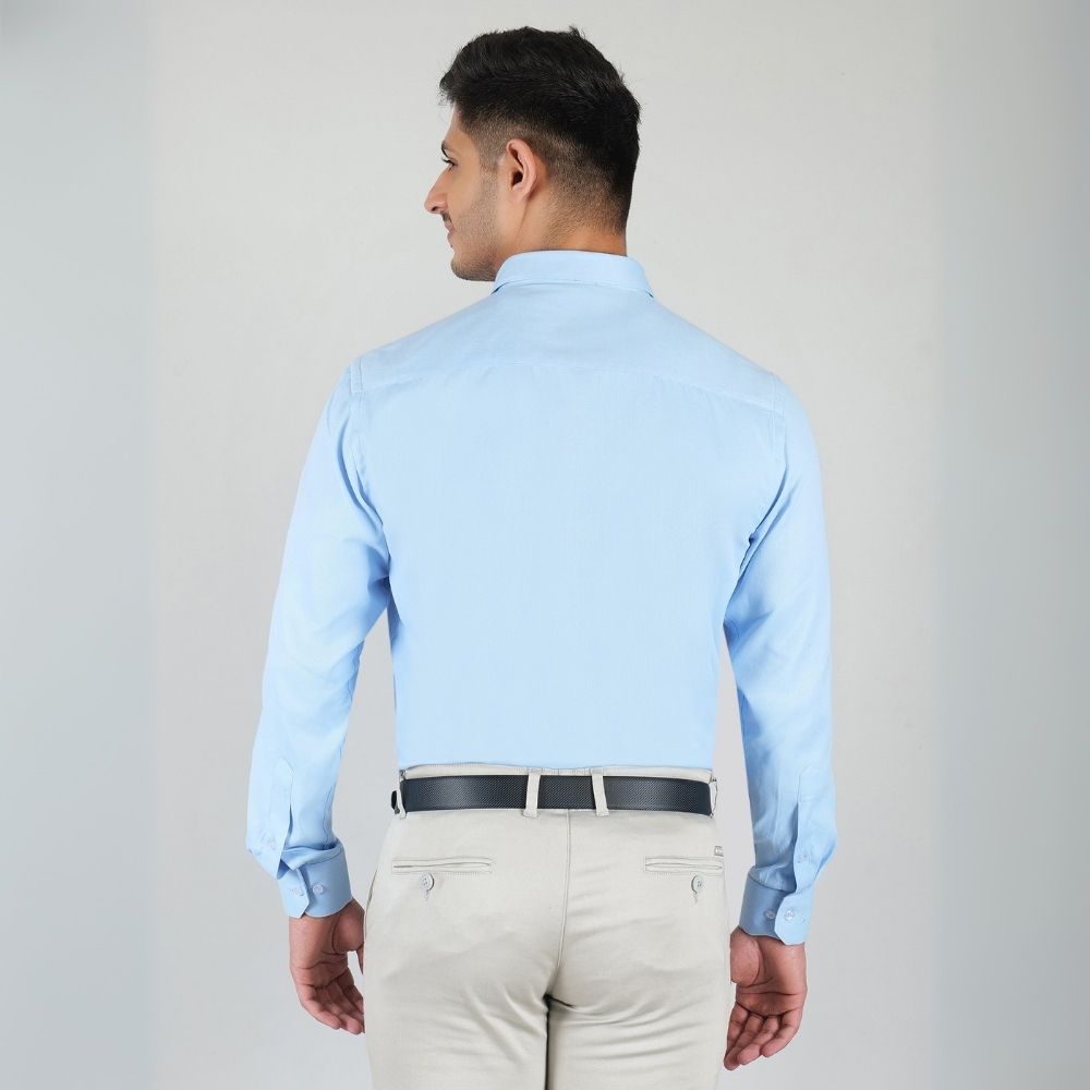 Young & Formal by Cambridge  Formal Shirt – Slim Fit, Full Sleeve | Great for Boardroom Looks & Everyday Workwear | YF00003SF