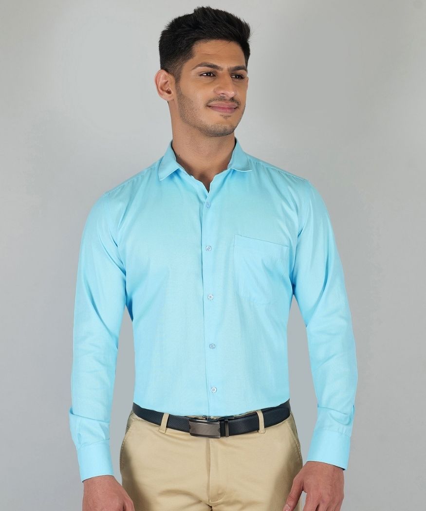 Young & Formal by Cambridge  Formal Shirt – Slim Fit, Full Sleeve | Great for Boardroom Looks & Everyday Workwear | YF00003SF
