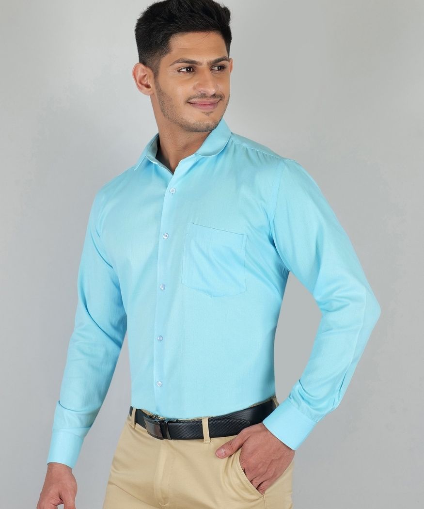 Young & Formal by Cambridge  Formal Shirt – Slim Fit, Full Sleeve | Great for Boardroom Looks & Everyday Workwear | YF00003SF