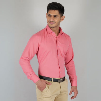 Young & Formal by Cambridge  Formal Shirt – Slim Fit, Full Sleeve | Great for Boardroom Looks & Everyday Workwear | YF00003SF