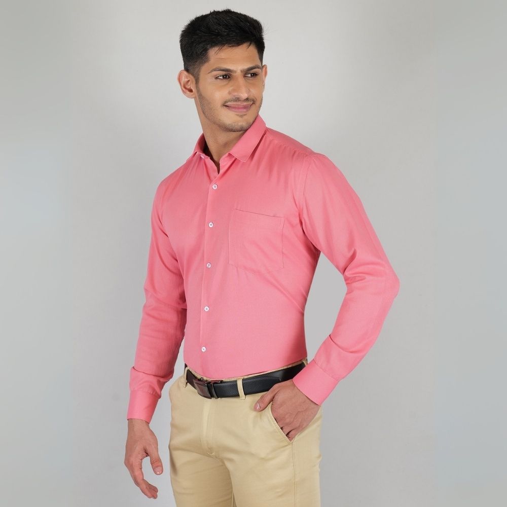 Young & Formal by Cambridge  Formal Shirt – Slim Fit, Full Sleeve | Great for Boardroom Looks & Everyday Workwear | YF00003SF