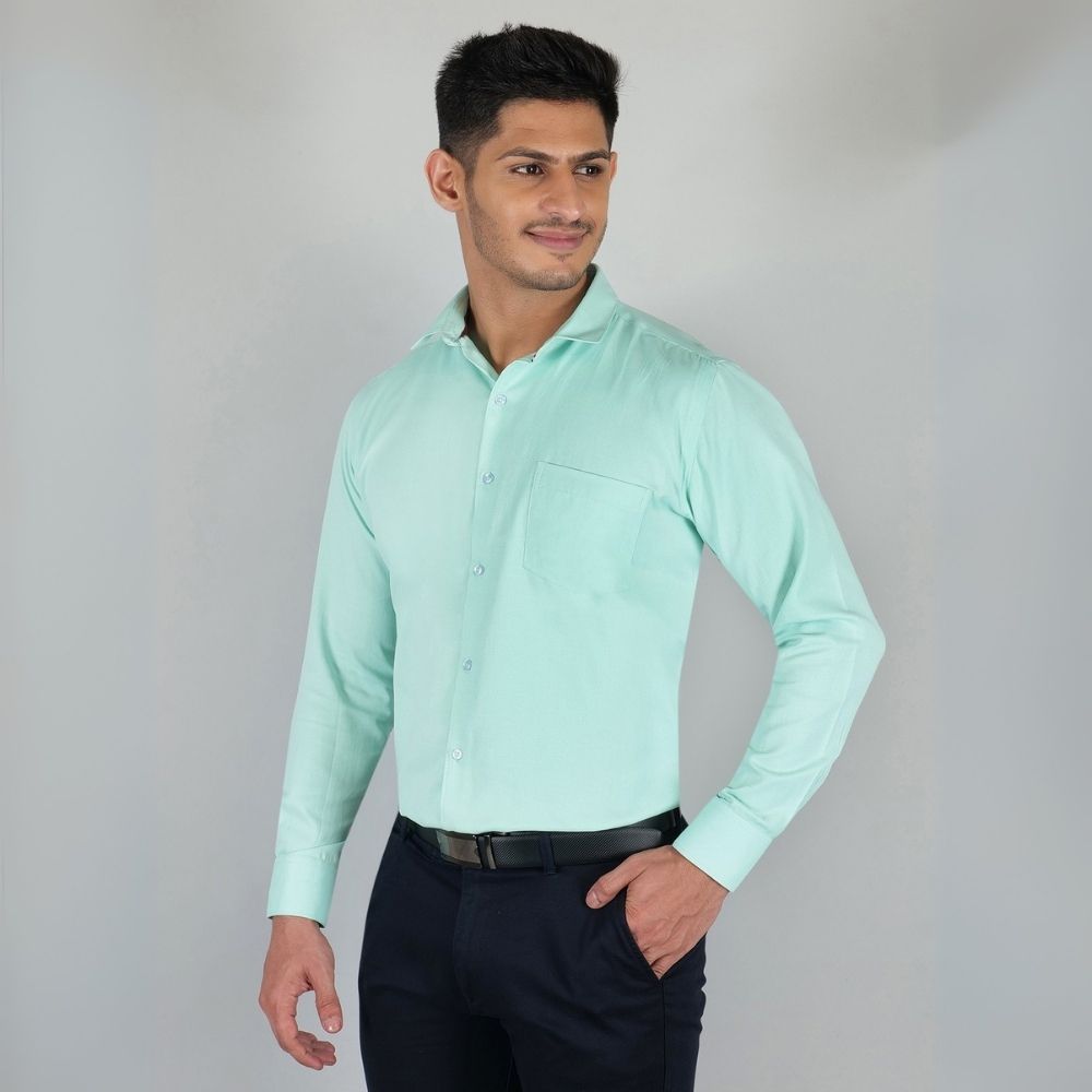Young & Formal by Cambridge  Formal Shirt – Slim Fit, Full Sleeve | Great for Boardroom Looks & Everyday Workwear | YF00003SF
