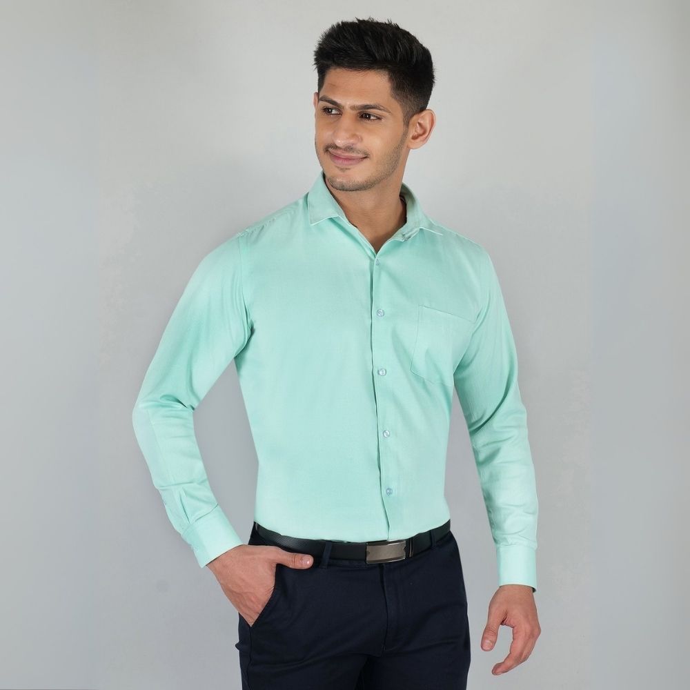 Young & Formal by Cambridge  Formal Shirt – Slim Fit, Full Sleeve | Great for Boardroom Looks & Everyday Workwear | YF00003SF