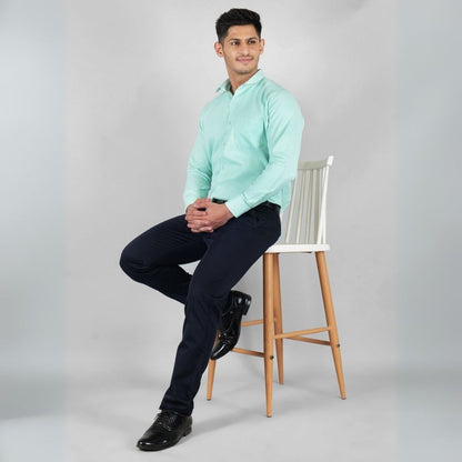 Young & Formal by Cambridge  Formal Shirt – Slim Fit, Full Sleeve | Great for Boardroom Looks & Everyday Workwear | YF00003SF