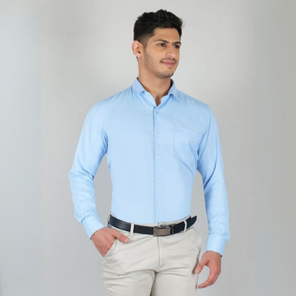 Young & Formal by Cambridge  Formal Shirt – Slim Fit, Full Sleeve | Great for Boardroom Looks & Everyday Workwear | YF00003SF