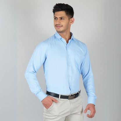 Young & Formal by Cambridge  Formal Shirt – Slim Fit, Full Sleeve | Great for Boardroom Looks & Everyday Workwear | YF00003SF