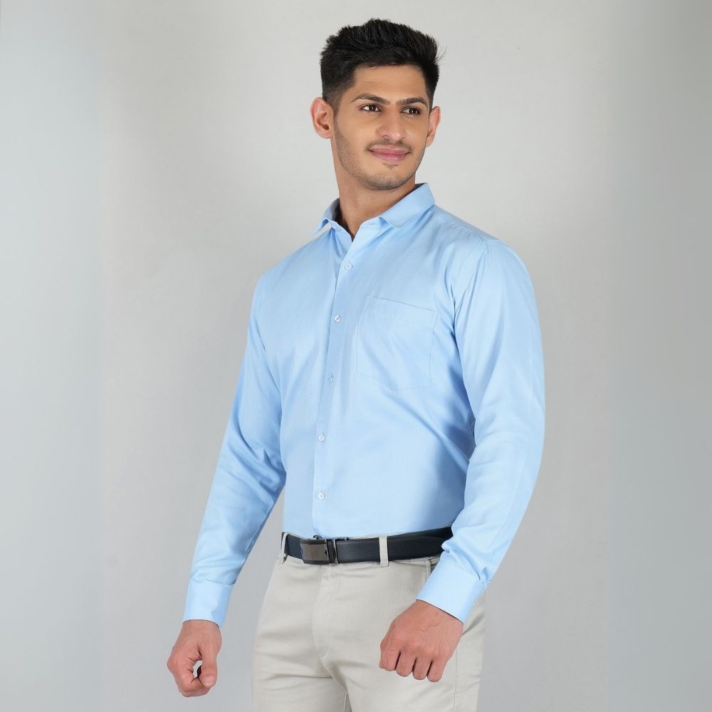 Young & Formal by Cambridge  Formal Shirt – Slim Fit, Full Sleeve | Great for Boardroom Looks & Everyday Workwear | YF00003SF