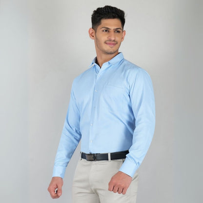 Young & Formal by Cambridge  Formal Shirt – Slim Fit, Full Sleeve | Great for Boardroom Looks & Everyday Workwear | YF00003SF