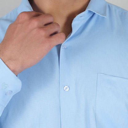 Young & Formal by Cambridge  Formal Shirt – Slim Fit, Full Sleeve | Great for Boardroom Looks & Everyday Workwear | YF00003SF