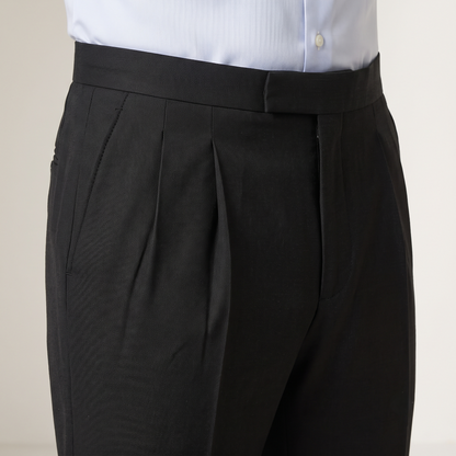 TROUSERS GOLD (2PL) - 2 PLEATS - ESSENTR1PL